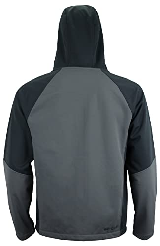 SPYDER MEN'S MENDOZA FULL ZIP SOFTSHELL POLAR/BLACK SIZE MEN L - Brand New