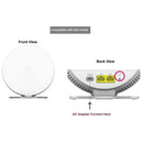 T-MOBILE WI-FI MESH ACCESS POINT, DUAL BAND SUPPORT WITH TWO LAN PORTS - WHITE - Like New