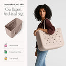 BOGG BAG Original Large Tote 19" x 14" x 9" You Navy Me Crazy - Blue, Yellow - Brand New