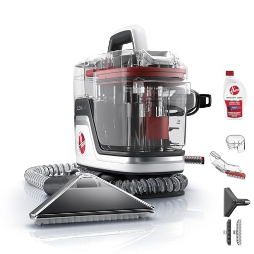 HOOVER CLEANSLATE PLUS PORTABLE UPHOLSTERY SPOT FH14050V - RED/WHITE - Brand New