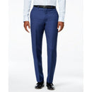 CALVIN KLEIN MENS SLIM FIT WOOL DRESS PANTS SIZE: MEN 34X30 - BLUE TWILL - Like New