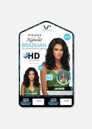 VIVICA FOX JACKIE REMI NATURAL HUMAN HAIR HAND-TIED 6X4 HD LACE 1 JET BLACK - Like New