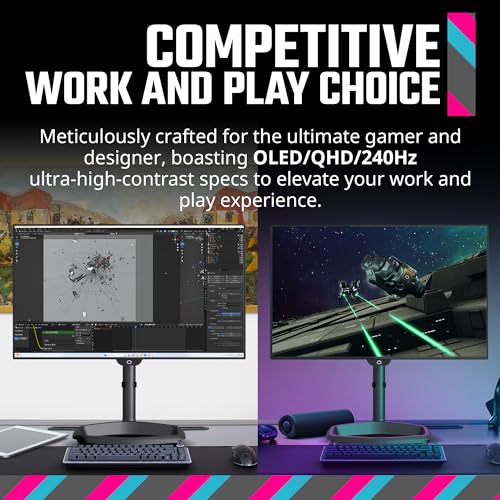 Cooler Master Tempest GZ2711 27” OLED 2K 144Hz|240Hz QHD 2560 x - Scratch & Dent