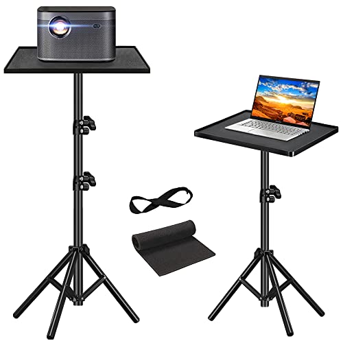 Texet Projector Stand, Laptop Tripod Stand with Adjustable Height, Portable - Like New