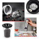PEUGEOT ELIS SENSE ELECTRIC PEPPER MILL, U'SELECT, 8 IN, STAINLESS STEEL SILVER - Like New