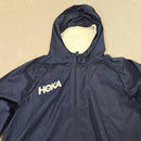 HOKA WOMENS FULL ZIP LIGHTWEIGHT WIND JACKET - SIZE: WOMEN M - OUTERSPACE - Brand New