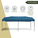 ARROWHEAD OUTDOOR 10’x20’ Pop-Up Canopy Easy: KGS0391U - Blue - Like New