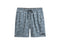 HURLEY DITSY BONE SWIM SHORTS - SIZE: MEN L - GRAY/BLUE - Brand New