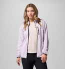 COLUMBIA ESSENTIAL HIKE GRID FLEECE FULL ZIP SIZE: WOMEN L - LAVENDER PEARL - Brand New