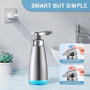 Kekele Baby 2 Packs Foaming Soap Dispenser - 1 Black/1 Silver Stainless Steel - Like New