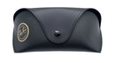 RAY-BAN LARGE LEATHERETTE CASE - BLACK - Like New