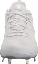 3024328 Under Armour Women's Glyde Mt Softball Shoe White 100 Size 8 - Like New