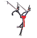ALLEN SPORTS ULTRA COMPACT FOLDING 1-BIKE TRUNK MOUNT RACK MT1-B - RED/BLACK - Like New