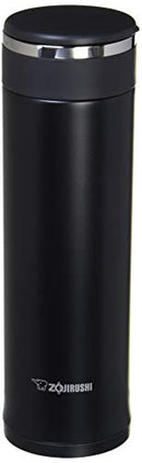 ZOJIRUSHI SM-JE48-HM WATER BOTTLE, SCREW, STAINLESS STEEL MUG, 16.2 FL OZ -GRAY - Like New