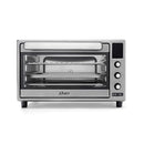 OSTER 10 FUNCTION AIR FRYER OVEN TOASTER OVEN COUNTERTOP OVEN - GRAY - Like New