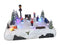 TOP TREASURES CHRISTMAS VILLAGE TABLETOP HOCKEY SKATING RINK - MULTICOLORED - Like New