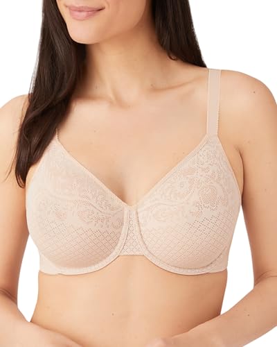 WACOAL WOMEN PLUS SIZE VISUAL EFFECTS UNLINED UNDERWIRE MINIMIZER 857210 - SAND - Like New