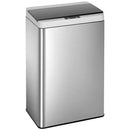 PayLessHere Stainless Steel Trash Can 13 Gallon 50 Liter Touch Free B0BTBS7TYH - Brand New