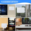 1BYONE TV ANTENNA AMPLIFIED DIGITAL INDOOR 200 MILES RANGE HDTV ANTENNA WHITE - Like New