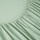 KATHY IRELAND HOME KATHY IRELAND KING COTTON SAGE 4 -PIECE BED SHEET SET - SAGE - Brand New
