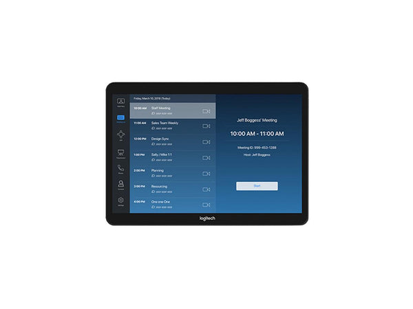 Logitech Tap IP Video Conferencing Solution Base Kit for Zoom Rooms with Console