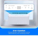 MIDEA 12,000 BTU WINDOW AIR CONDITIONER UNIT - WHITE - Like New