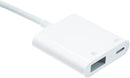 Apple Lightning to USB3 Camera Adapter MK0W2AM/A - White Like New