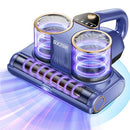 GXZSK MATTRESS VACUUM CLEANER, 253.7NM UV-C LIGHT, HEATING, DUAL CUP - PURPLE - Like New