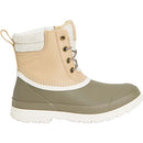 B08Y6S1HBZ Women's Originals Leather Duck Boot, Brown, Size 10(M) - Like New
