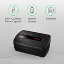 APC UPS 650VA / 390W Battery Backup, Surge, Dataline Protector - BE650G1 - Black - Like New