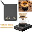 GENERIC MINI POUR OVER DRIP ESPRESSO SCALE ELECTRONIC COFFEE SCALE - BLACK - Like New