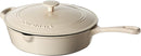 Cuisinart 12" Chicken Fryer Cast Iron CI45-30CW - Cream Like New