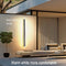 YONGJISHUN 2 PACK 32INCH LONG OUTDOOR LED WALL LIGHT 24W waterproof - BLACK - Like New