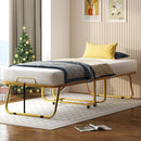 PUREMIND FOLDING BED WITH MATTRESS FOR ADULTS 75”L X 38”W PM-FOLDBEDMAT-GLD - Like New