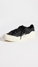 STELLA MCCARTNEY ADIDAS WOMEN'S COURT SNEAKERS - SIZE: MEN 8 - BLACK/WHITE - Like New