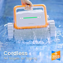 SMOROBOT Tank X11 Cordless Robotic Pool Cleaner 3.5 Hour Runtime 188W - Orange - Like New