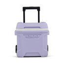 IGLOO PROFILE 24 CANS/16QT ROLLING COOLER - - LILAC BREEZE - Like New