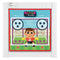 CHUCKLE & ROAR GROW-WITH-YOU SOCCER GAME - Like New