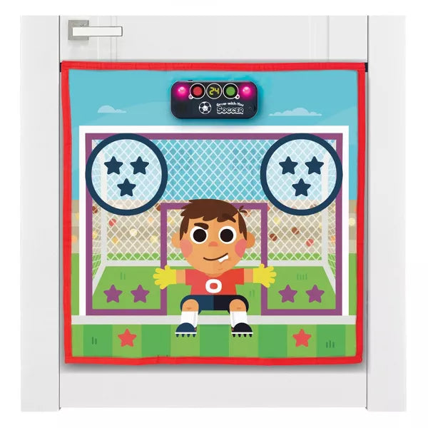 CHUCKLE & ROAR GROW-WITH-YOU SOCCER GAME - Like New
