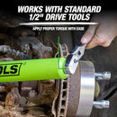 OEMTOOLS 27178 Inner Tie Rod Removal Tool Set Removes and Installs - Black - Brand New