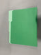 OFFICE DEPOT 2-TONE FILE FOLDERS, 1/3 CUT, LETTER SIZE, PACK OF 24 - GREEN - Like New