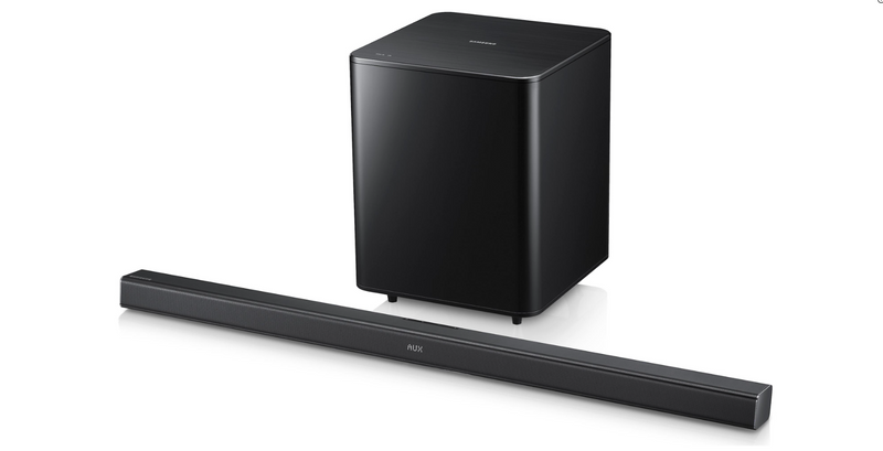 SAMSUNG CRYSTAL SURROUND AIR TRACK HOME THEATER BT SOUND BAR & - Scratch & Dent