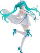 SEGA MIKU SERIES SPM PVC STATUES SUOU VER. 21CM - LIGHT BLUE/TURQUOISE - Like New