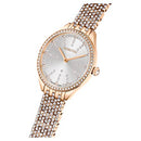 SWAROVSKI ATTRACT METAL BRACELET ROSE GOLD TONE FINISH - Like New