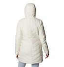 Puffy Columbia Women's Heavenly Long Hooded Jacket Chalk Size L - Brand New