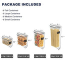 Tiawudi Airtight Food Storage Containers 24pcs B0969BCWBK - Green - Like New