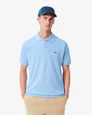 LACOSTE MEN'S CLASSIC FIT ORIGINAL L.12.12 POLO - SIZE: MEN L - PASTEL BLUE - Brand New