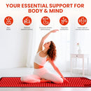 VICONOR RED LIGHT THERAPY FOR BODY, INFRARED, 73"X 32" RED-LIGHT MAT - BLACK - Like New