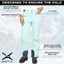 1700-60 ARCTIX WOMEN'S INSULATED SNOW PANTS 31 INCH INSEAM SIZE WOMEN'S S AZURE - Like New