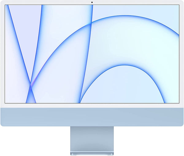 Apple iMac 24" 4.5K APPLE M1 8 512GB SSD M1 GPU FPR BLUE MGPL3LL/A Like New